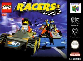 Box cover for LEGO Racers on the Nintendo N64.