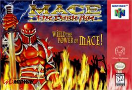 Box cover for Mace: The Dark Age on the Nintendo N64.