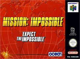 Box cover for Mission Impossible on the Nintendo N64.
