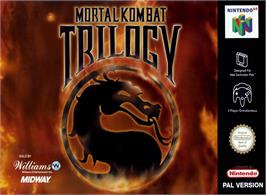 Box cover for Mortal Kombat Trilogy on the Nintendo N64.