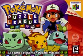 Box cover for Pokemon Puzzle League on the Nintendo N64.