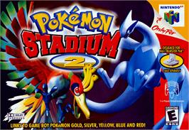 Box cover for Pokemon Stadium 2 on the Nintendo N64.