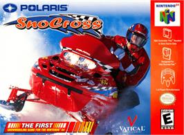 Box cover for Polaris SnoCross on the Nintendo N64.