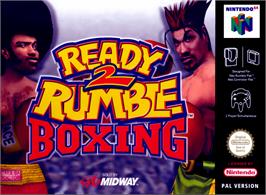 Box cover for Ready 2 Rumble Boxing on the Nintendo N64.