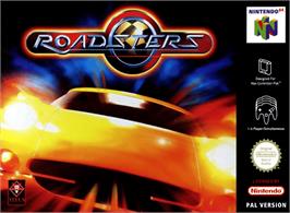 Box cover for Roadsters: Trophy on the Nintendo N64.