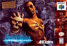 Box cover for Shadow Man on the Nintendo N64.
