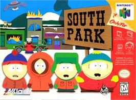 Box cover for South Park: Chef's Luv Shack on the Nintendo N64.