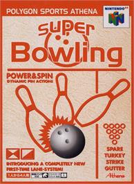 Box cover for Super Bowling on the Nintendo N64.