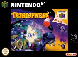 Box cover for Tetrisphere on the Nintendo N64.