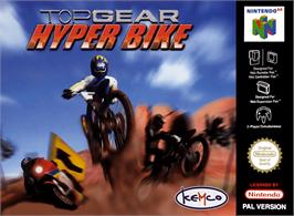 Box cover for Top Gear Hyperbike on the Nintendo N64.