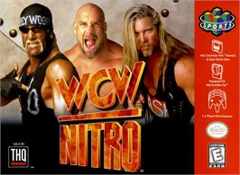 Box cover for WCW Nitro on the Nintendo N64.