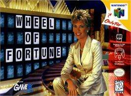 Box cover for Wheel Of Fortune on the Nintendo N64.