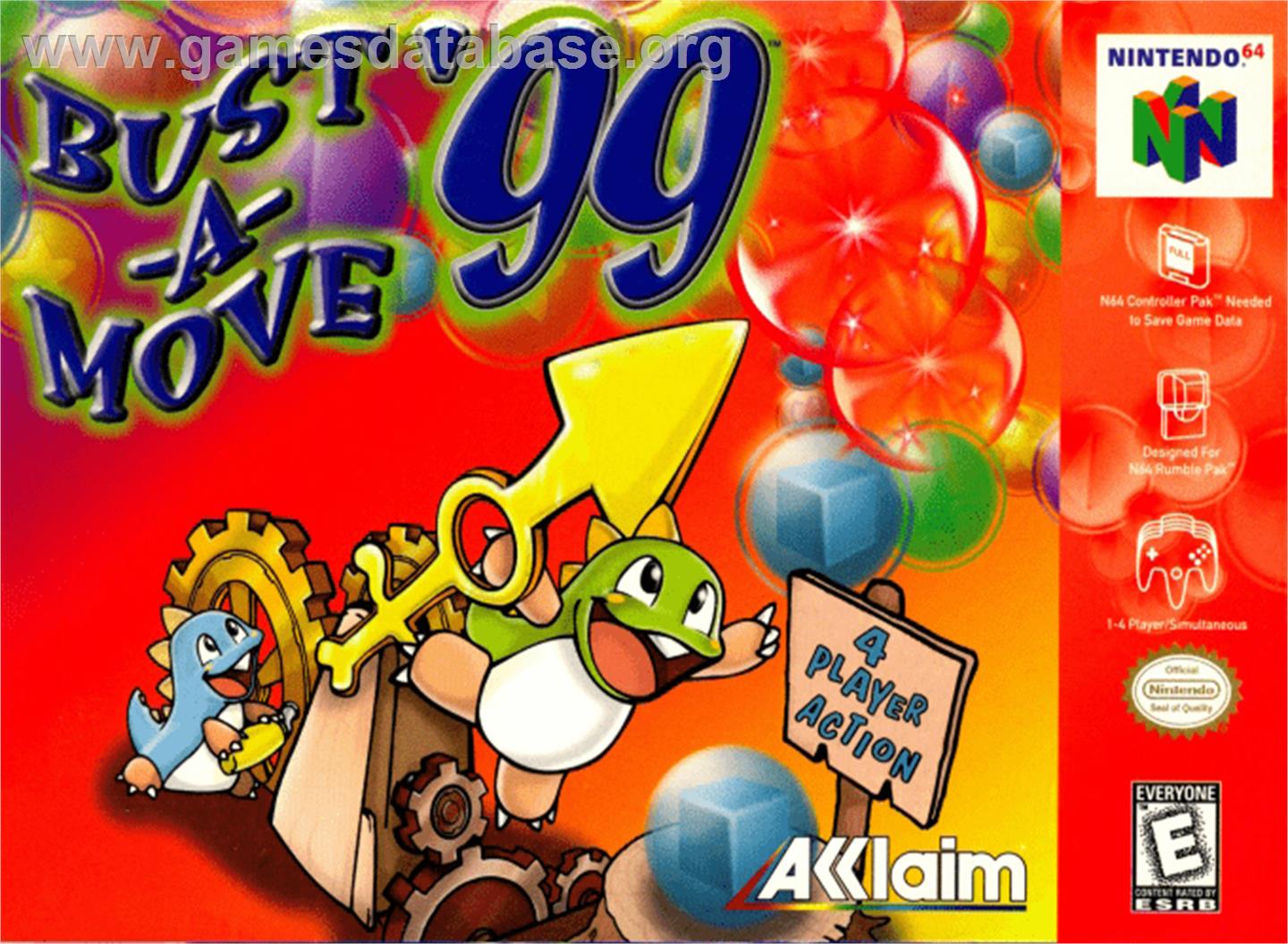 Bust a Move '99 - Nintendo N64 - Artwork - Box