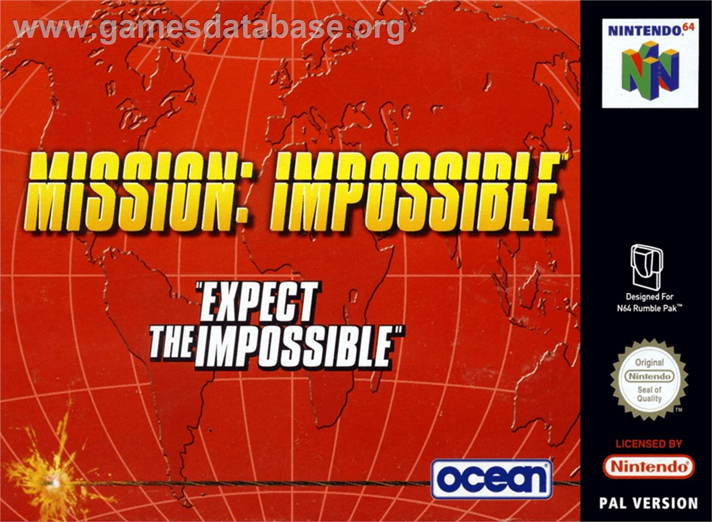 Mission Impossible - Nintendo N64 - Artwork - Box