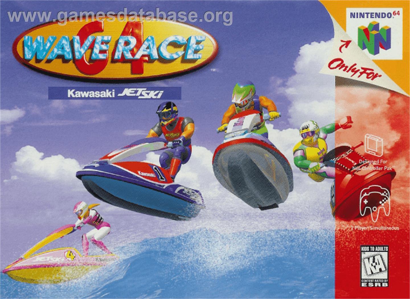 Wave Race 64 - Nintendo N64 - Artwork - Box