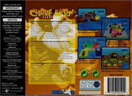 Box back cover for Charlie Blast's Territory on the Nintendo N64.