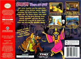 Box back cover for Scooby Doo! Classic Creep Capers on the Nintendo N64.