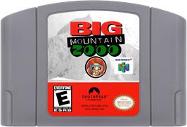 Cartridge artwork for Big Mountain 2000 on the Nintendo N64.