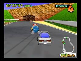 In game image of Choro Q 64 on the Nintendo N64.