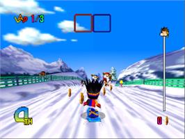 In game image of Chou Snobow Kids on the Nintendo N64.