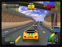 In game image of Cruis'n World on the Nintendo N64.