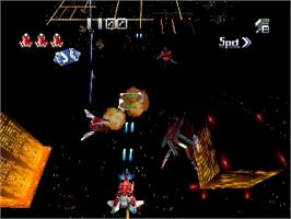 In game image of Dezaemon 3D on the Nintendo N64.