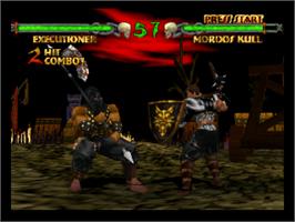 In game image of Mace: The Dark Age on the Nintendo N64.