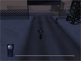 In game image of Mission Impossible on the Nintendo N64.