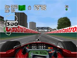 In game image of Monaco Grand Prix on the Nintendo N64.
