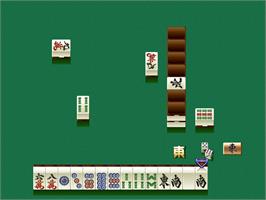 In game image of Pro Mahjong Kiwame 64 on the Nintendo N64.