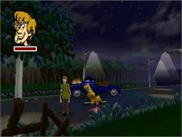In game image of Scooby Doo! Classic Creep Capers on the Nintendo N64.