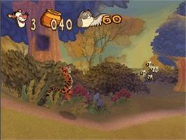 In game image of Tigger's Honey Hunt on the Nintendo N64.