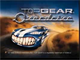 In game image of Top Gear Overdrive on the Nintendo N64.