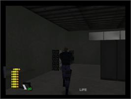 In game image of WinBack: Covert Operations on the Nintendo N64.