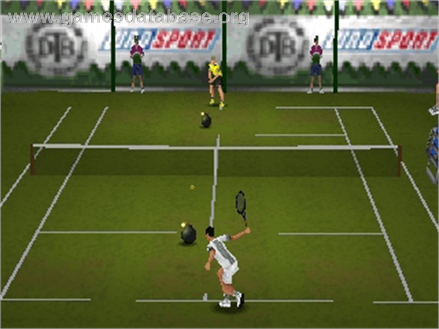 All Star Tennis '99 - Nintendo N64 - Artwork - In Game