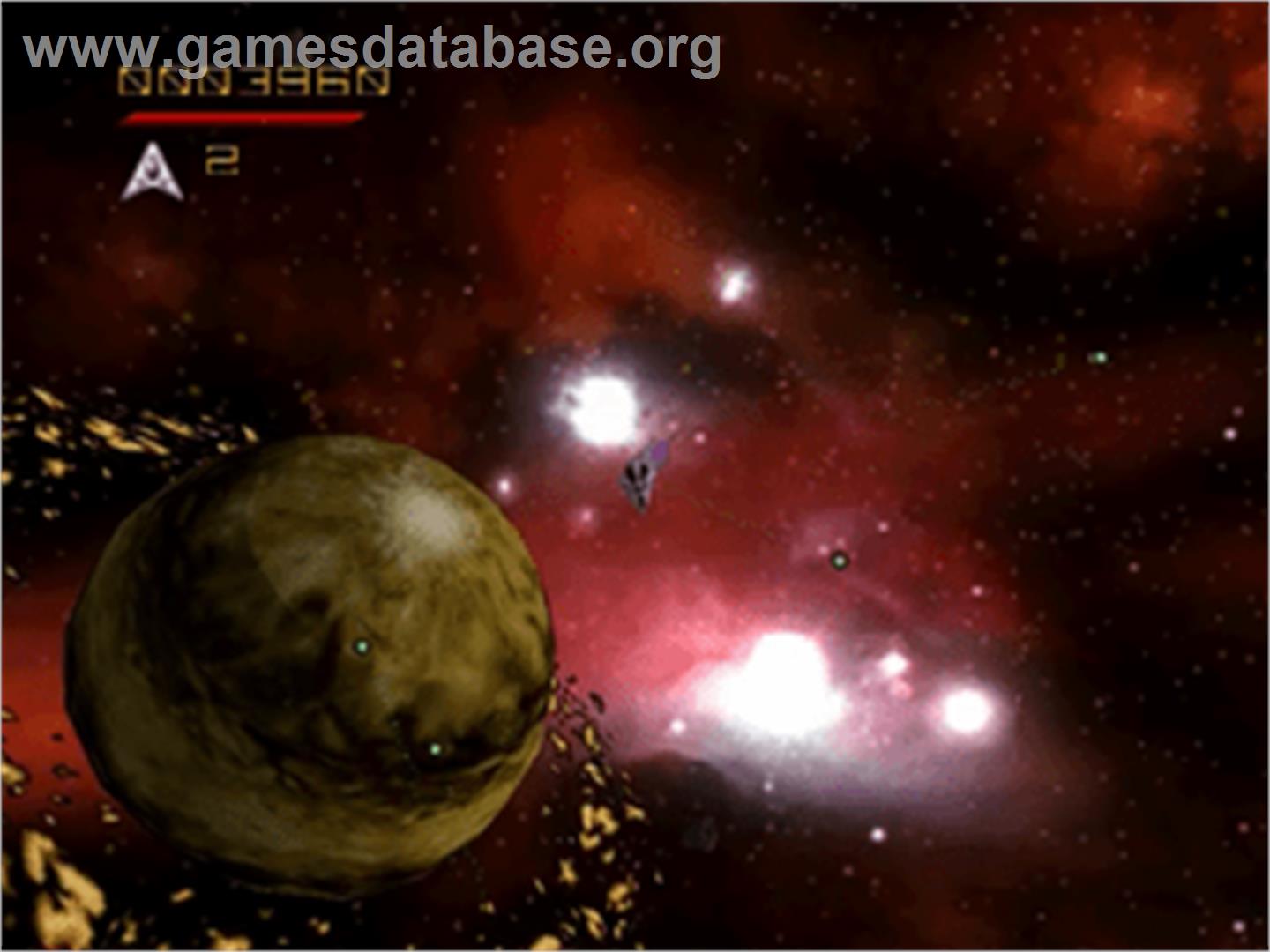 Asteroids Hyper 64 - Nintendo N64 - Artwork - In Game