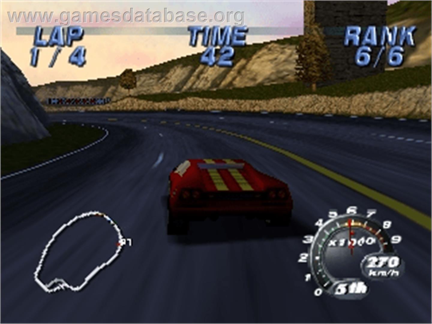 Automobili Lamborghini - Nintendo N64 - Artwork - In Game