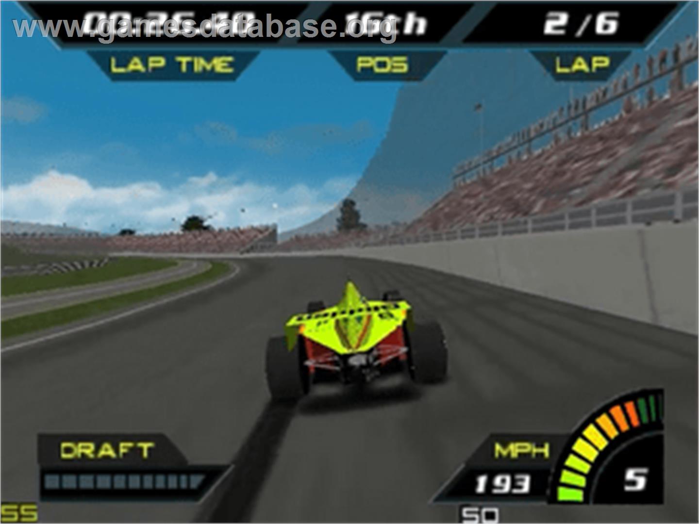 Indy Racing 2000 - Nintendo N64 - Artwork - In Game
