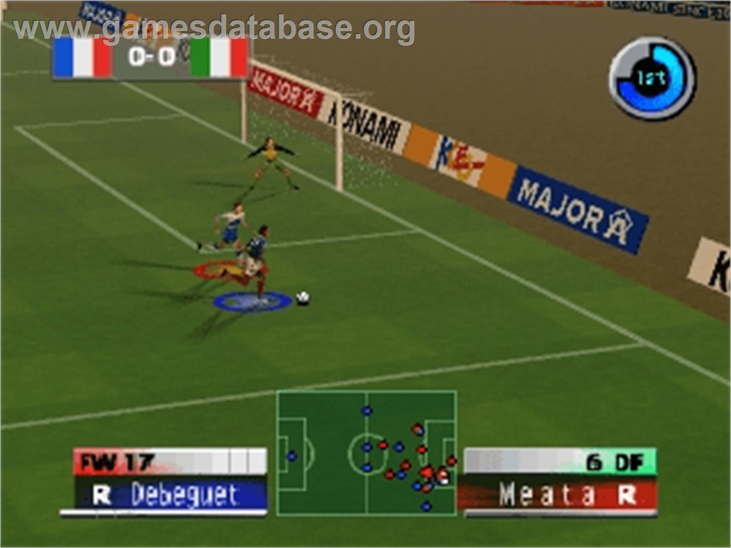 International Superstar Soccer 2000 - Nintendo N64 - Artwork - In Game