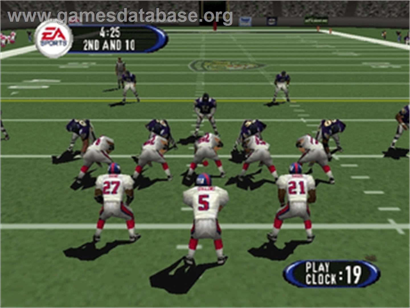 Madden NFL 2002 - Nintendo N64 - Artwork - In Game
