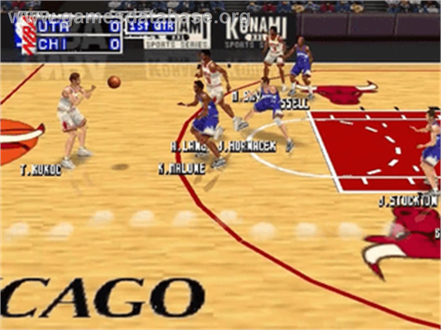 NBA: In the Zone '99 - Nintendo N64 - Artwork - In Game