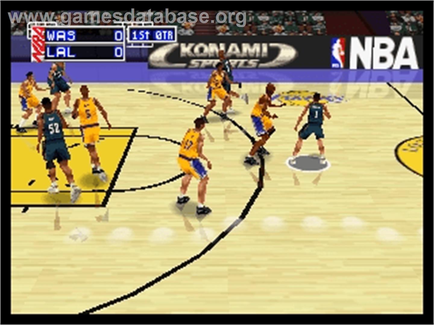 NBA: In the Zone 2 - Nintendo N64 - Artwork - In Game