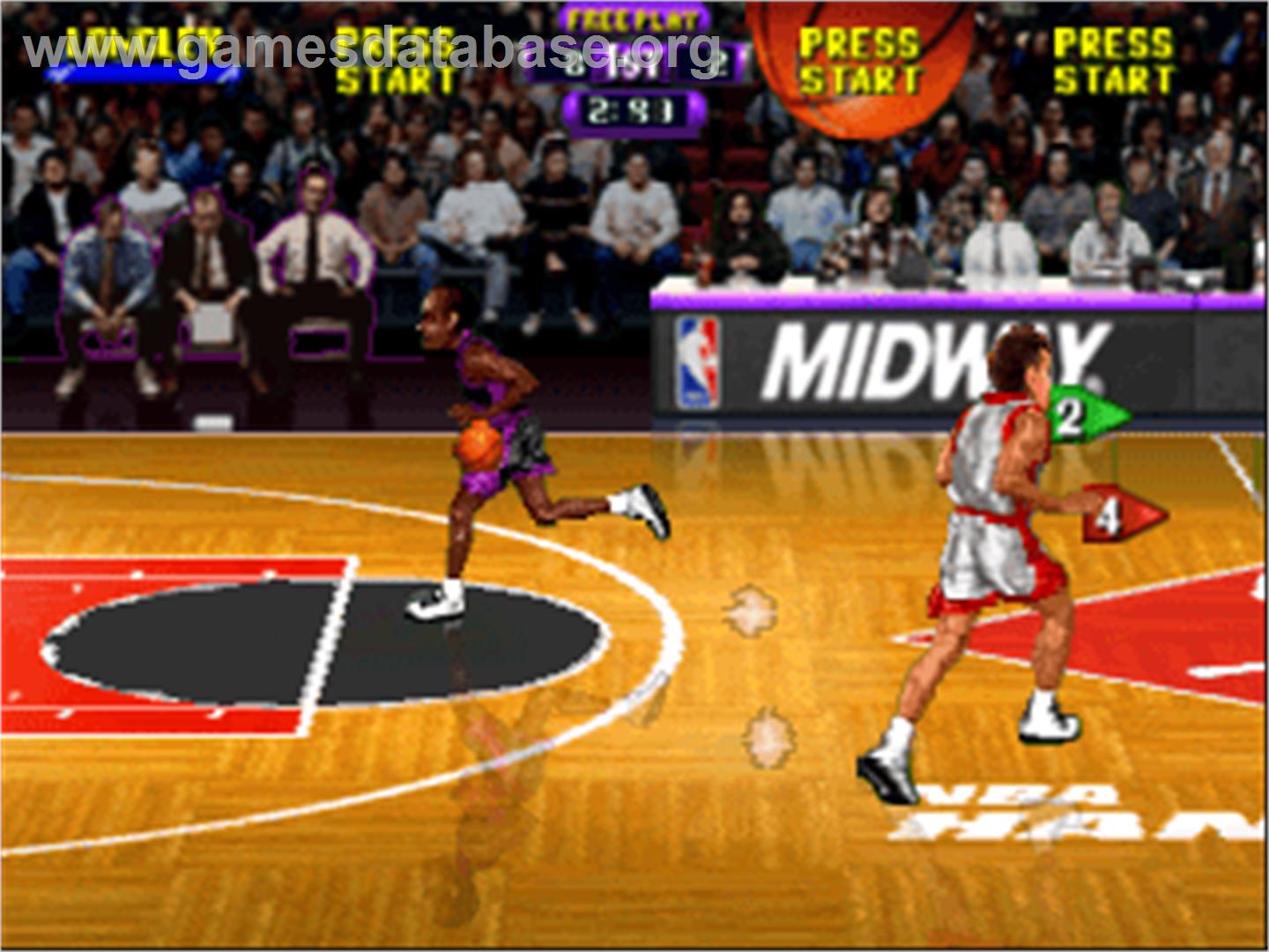 NBA Hang Time - Nintendo N64 - Artwork - In Game