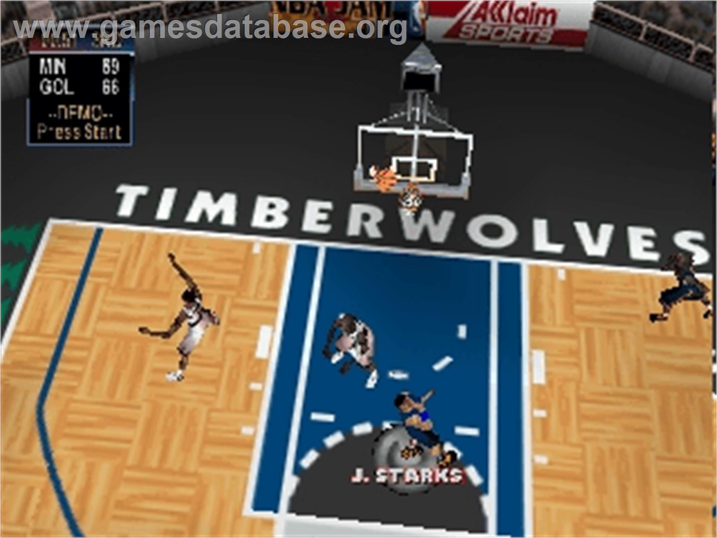 NBA Jam 2000 - Nintendo N64 - Artwork - In Game