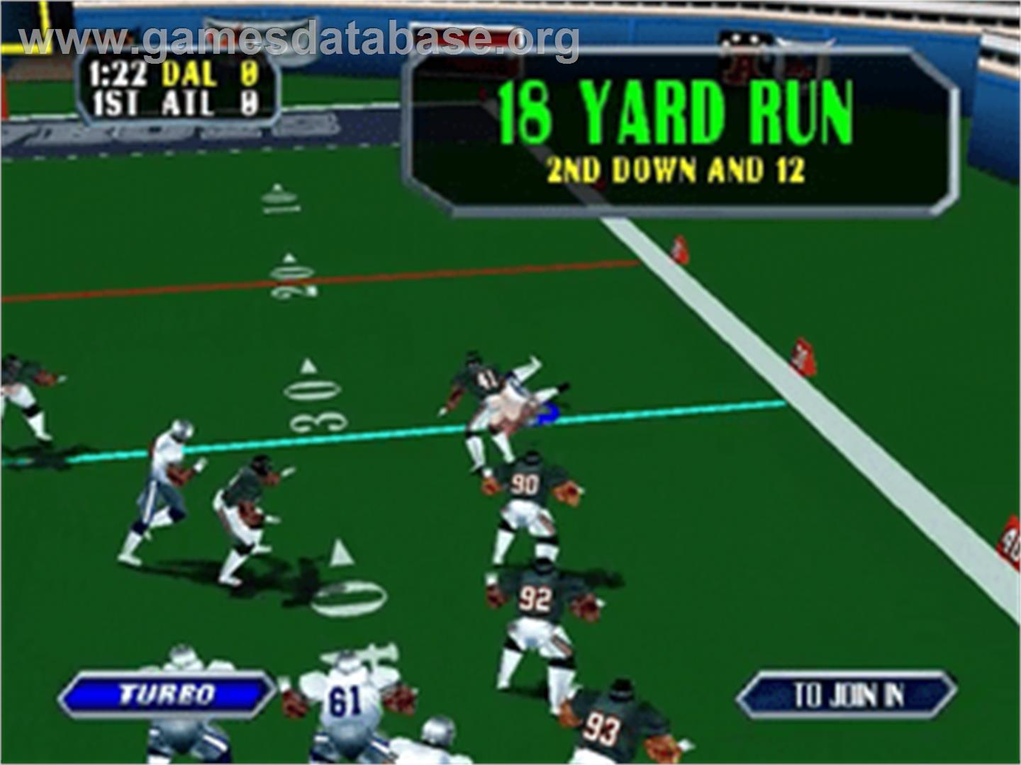 NFL Blitz - Nintendo N64 - Artwork - In Game