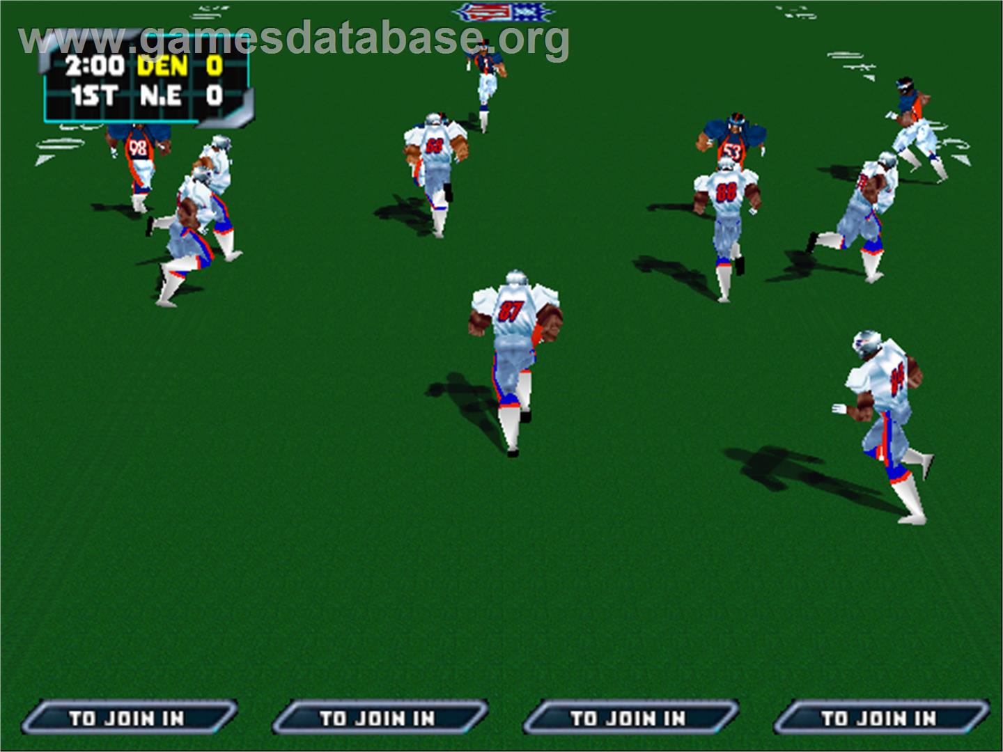 NFL Blitz 2000 - Nintendo N64 - Artwork - In Game