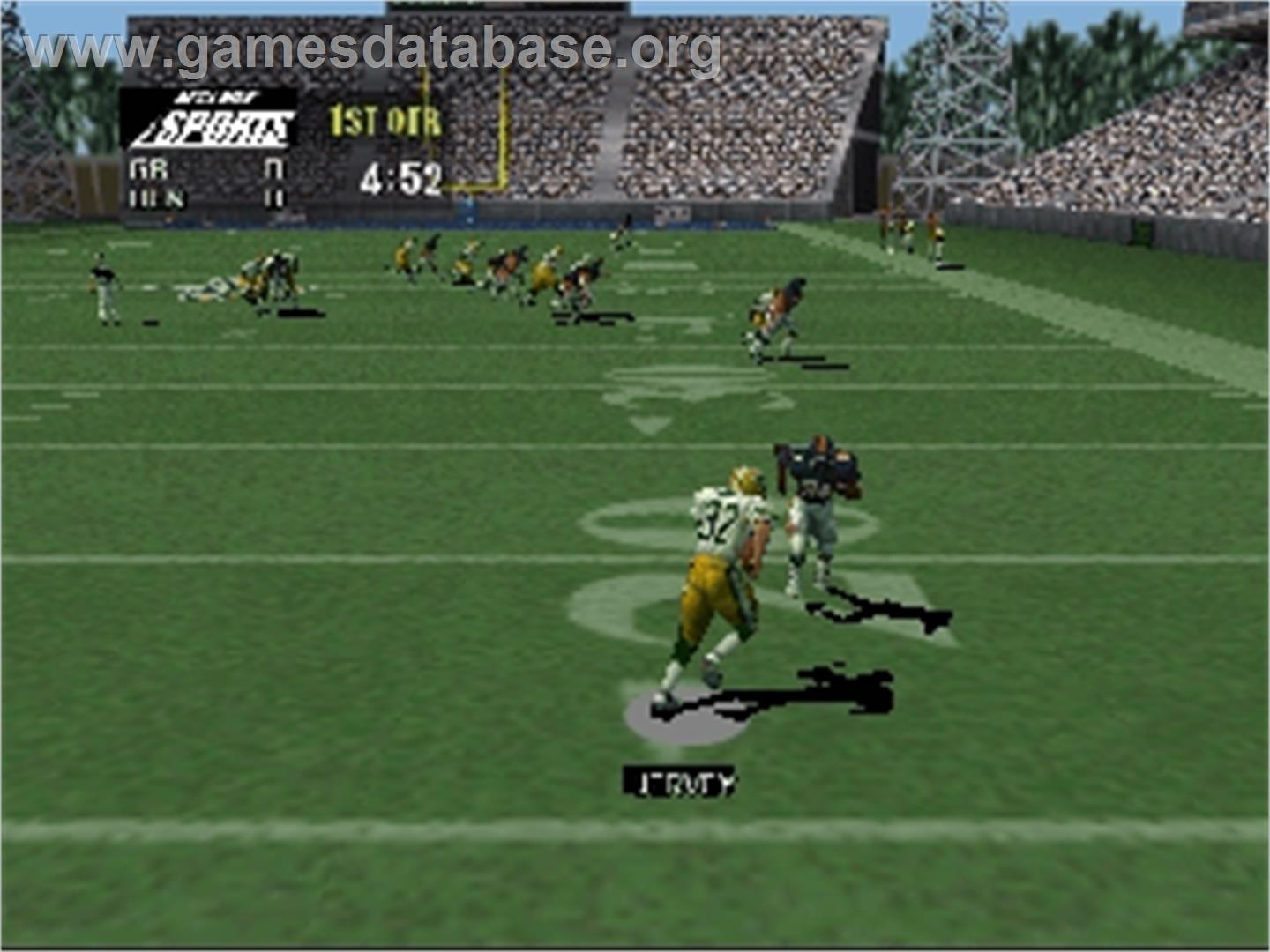NFL Quarterback Club '99 - Nintendo N64 - Artwork - In Game