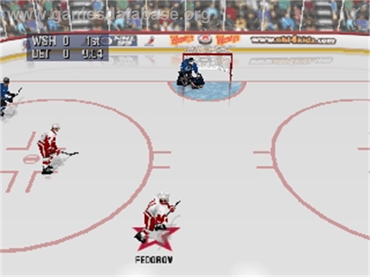 NHL 99 - Nintendo N64 - Artwork - In Game