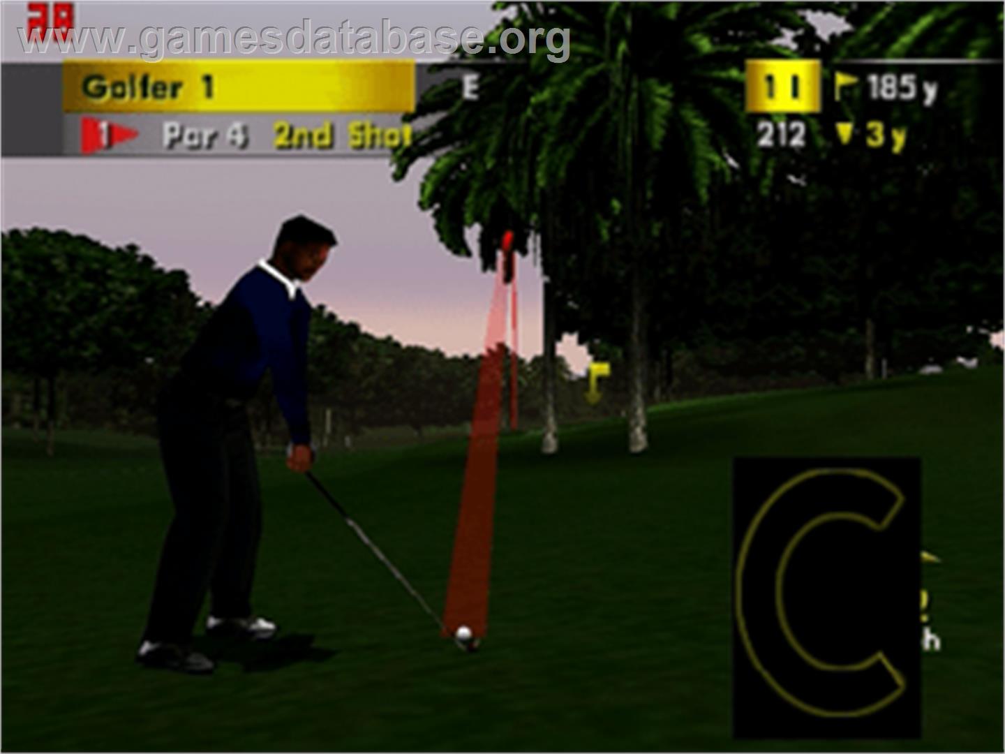 PGA European Tour - Nintendo N64 - Artwork - In Game