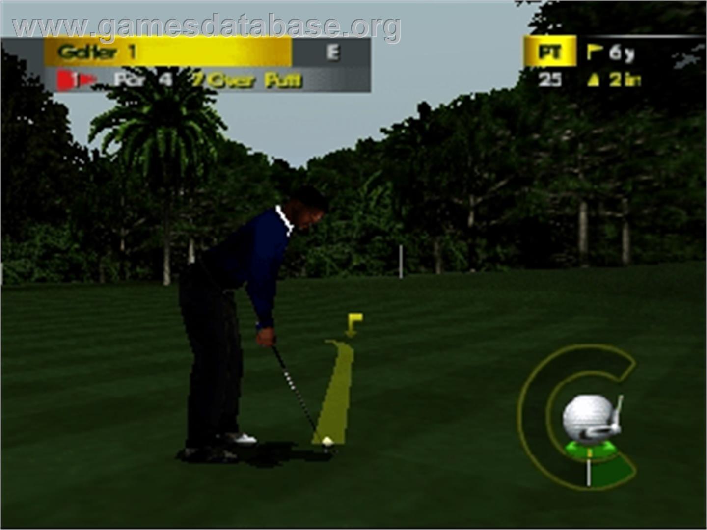 PGA Golf European Tour - Nintendo N64 - Artwork - In Game